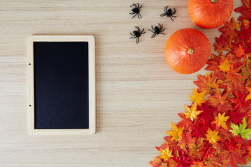 autumn background of free space and autumn time