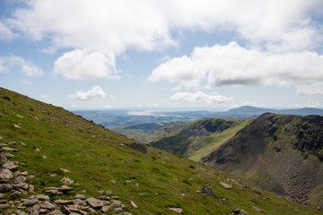 Fototapeta premium Lake District mountain scenery