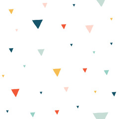 Trendy minimalistic seamless pattern