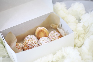 Confectionery flavored cakes for a holiday