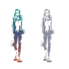 Trendy look girls
