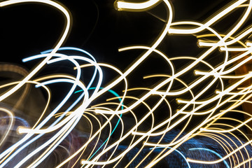 Abstract light streak background