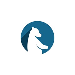 Bear logo ilustration