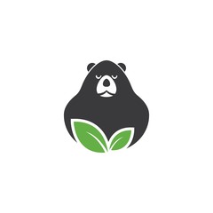 Bear logo ilustration