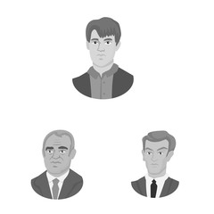 Vector design of tactical and play logo. Set of tactical and thin stock vector illustration.