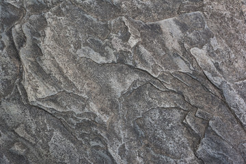 Beautiful old colored sedimentary rock texture closeup