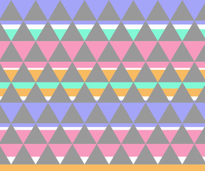 Triangles that come together into patterns