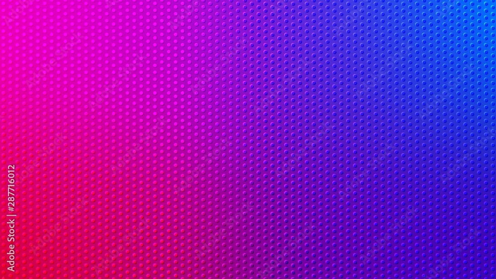 Poster blurred background. circle dots pattern. abstract pink and blue gradient design. round spot texture 