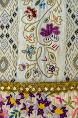 Embroidered Romanian traditional port
