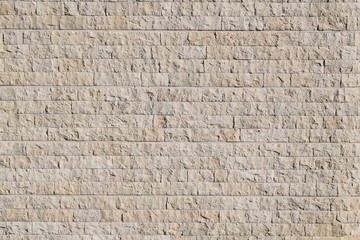 Detail of a wall covered with stone