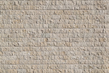 Detail of a wall covered with stone
