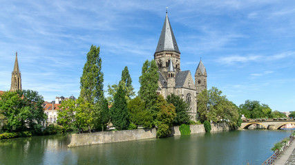 Fototapeta na wymiar Le Temple Neuf (Metz)