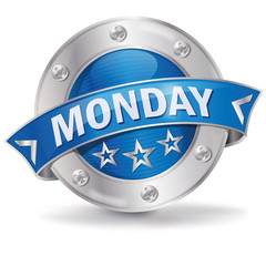 Button mit Monday