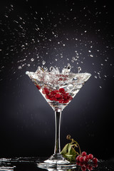 Red Currant In The Glass