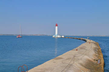 Walk to the Odessa lighthouse.