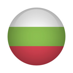 Round flag icon - Bulgaria