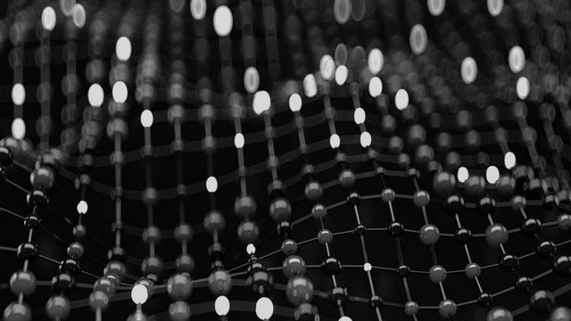 Concept of network and internet communication 3D render