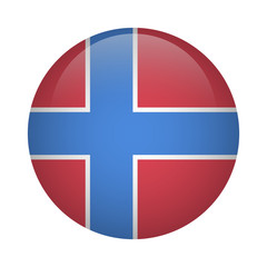 Round flag icon - Norway
