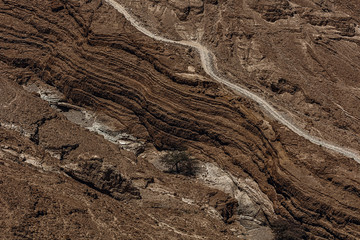 Masada near the Dead Sea