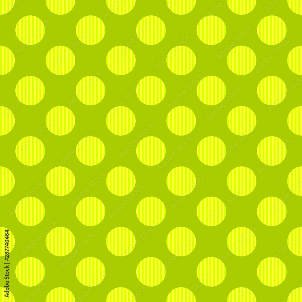 Poster abstract seamless circle pattern design background - color vector graphic