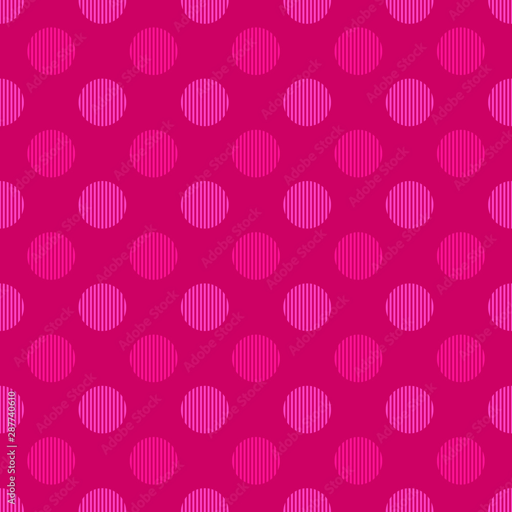 Poster abstract repeating pattern - vector circle background design