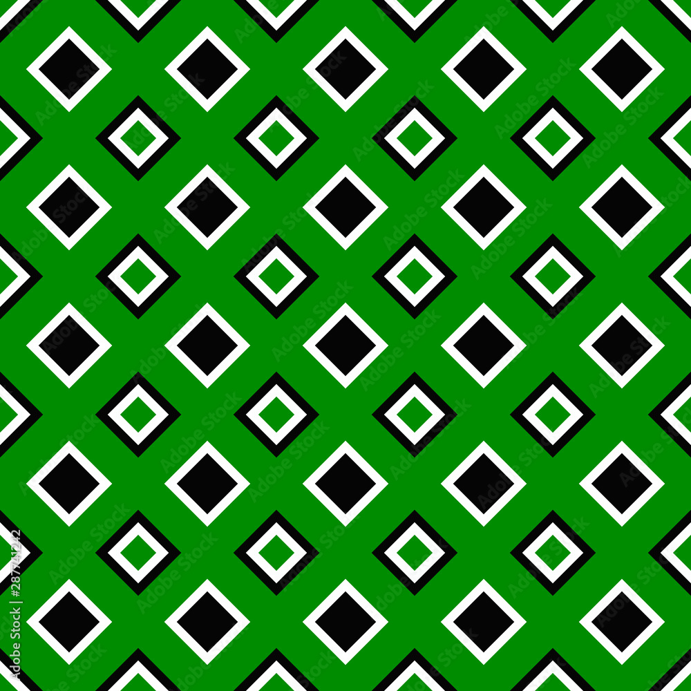 Poster geometrical repeating pattern - vector square background illustration
