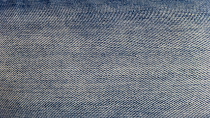 Blue Jeans Fabric. Macro shooting. Texture Background.