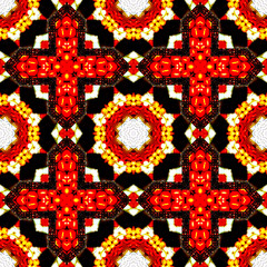 Obraz premium Geometric and abstract background texture design, futuristic background pattern, colorful kaleidoscope background and islamic ottoman art