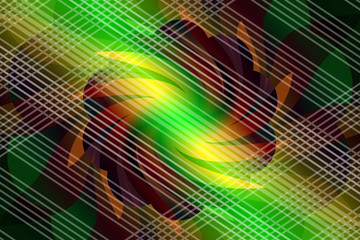 Obraz premium green, leaf, abstract, nature, plant, macro, pattern, yellow, colorful, texture, food, flower, design, color, flora, isolated, red, art, caterpillar, illustration, bright, fresh