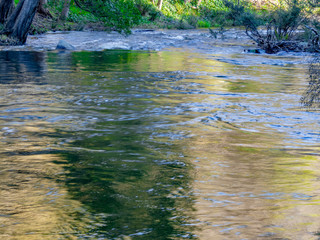 Colourful Smooth Water