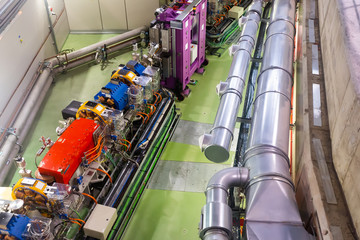 Tunnel of particle accelerator