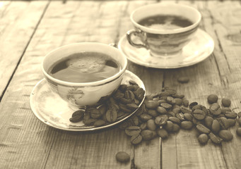 coffee made in the old way