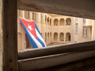 Kubanische Flagge Museum