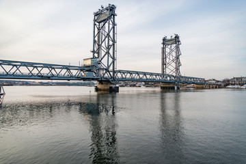 Memorial Bridge Between Portsmouth New