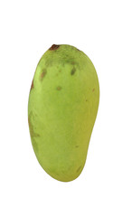 Bad mango on a white background