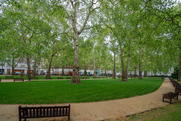 London, United Kingdom - May 3, 2019: Berkeley Square