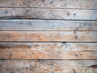 Naklejka premium plank wooden wall. beautiful background