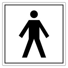 Type BF Applied Parts Symbol Sign, Vector Illustration, Isolate On White Background Label. EPS10