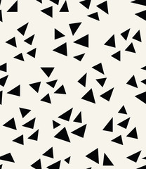 abstract geometric triangle pattern for seamless background, simple minimalist graphic , retro decoration and fabric