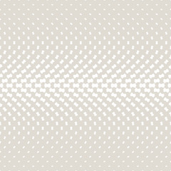 fading halftone geometric vector border pattern