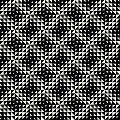 abstract seamless geometric triangle vector pattern, modern background texture, trendy fashion pillow design