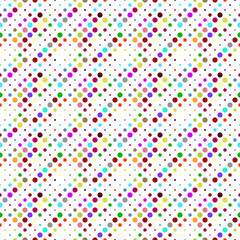 Multicolor dot pattern background - multicolored abstract vector graphic design