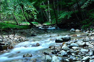 Fototapeta na wymiar This is a picture of the river flow