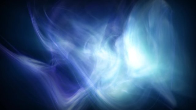 Abstract Light Fluid Background Loop/ 4k animation of an abstract background with fluid particles flying and moving randomly i space, seamless looping