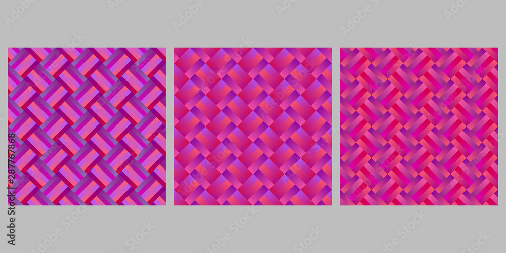 Poster gradient zig zag stripe pattern background collection - abstract vector graphic designs
