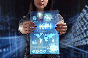 The concept of business, technology, the Internet and the network. A young entrepreneur working on...