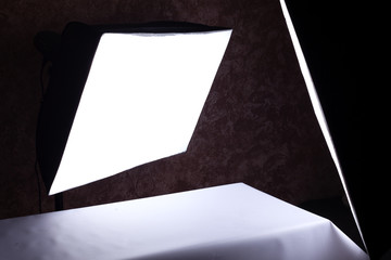 studio lighting, the process of photographing objects on a white background