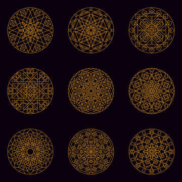 Mandala seamless pattern 13