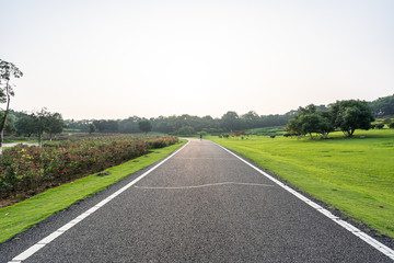 road in city