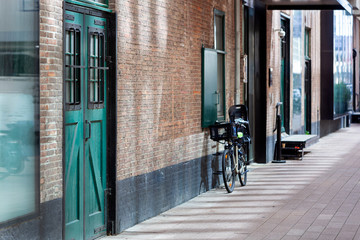 Old renovated warehouses in Rotterdam